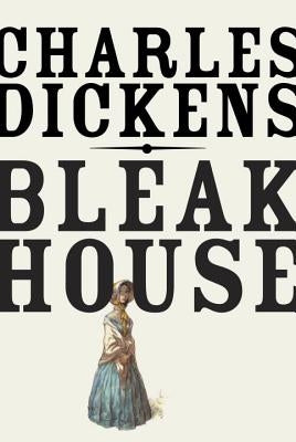 Vintage Bleak House book cover featuring dark, gothic illustration with intricate details and moody atmosphere.