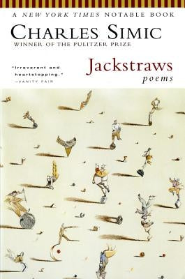 Paperback of Jackstraws: Poems by Houghton Mifflin with a colorful cover featuring abstract artwork.